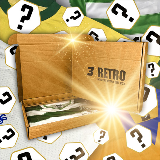 Mystery Retro Football Shirt Gift Box