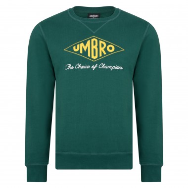 green umbro jumper