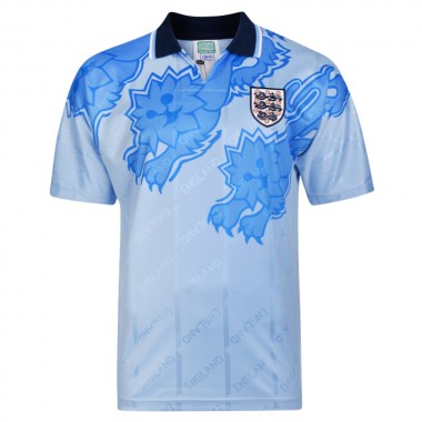 England 1996 European Championship Retro Shirt White XS Polyester