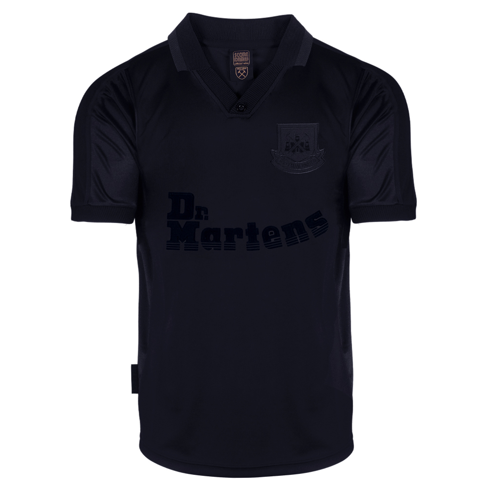 West Ham United 2000 Black Out Football Shirt