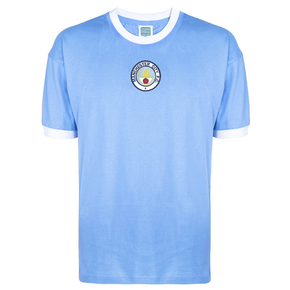Buy Manchester City 1972 Retro Football 
