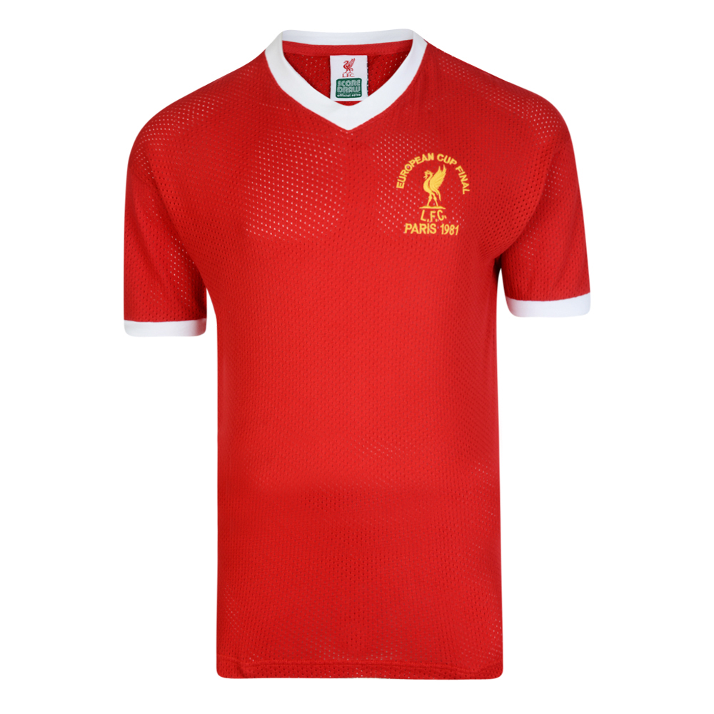 liverpool 1981 european cup final shirt