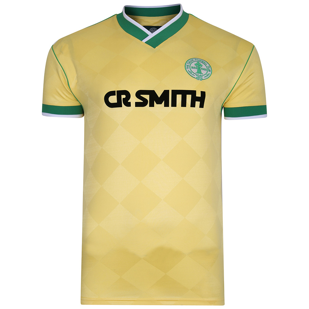 Celtic FC Official Gift Mens 1988 Centenary Home Retro Shirt Green