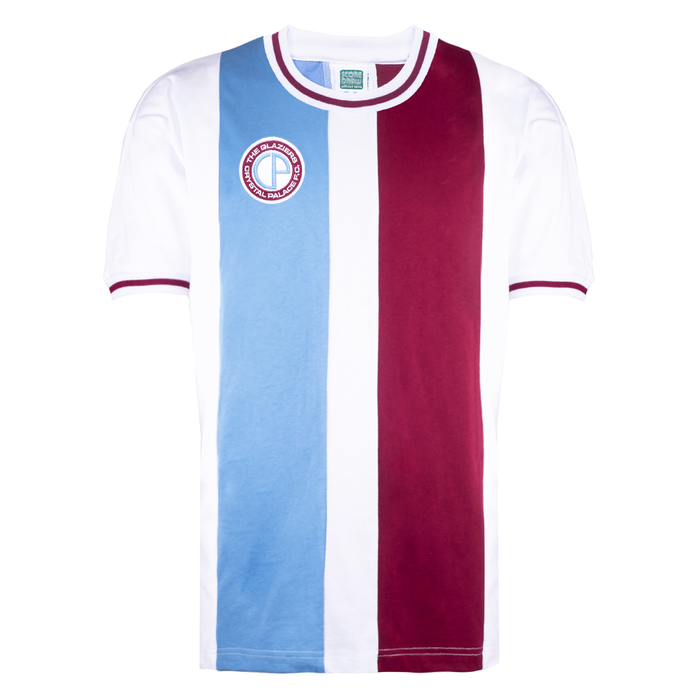 Red Score Draw Crystal Palace FC '91 Home Retro Shirt