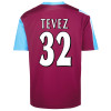 West Ham United 2005 Tevez No32 Retro Shirt