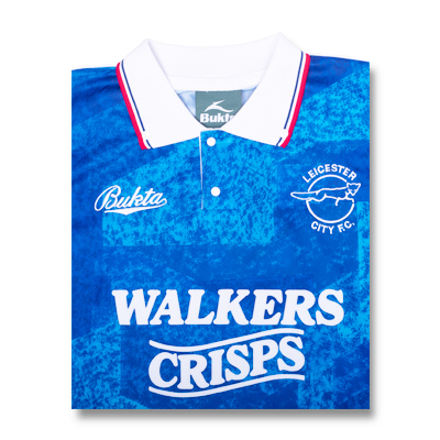 Leicester City 1990 Bukta Retro Football Shirt