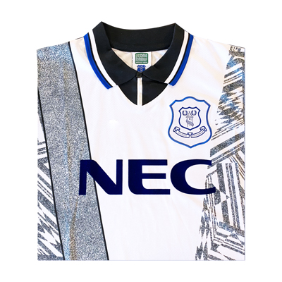 Everton 1995 Away Ferguson No9 Retro Shirt