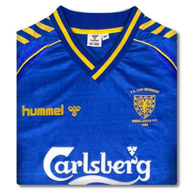 Wimbledon 1988 Hummel Retro Football Shirt