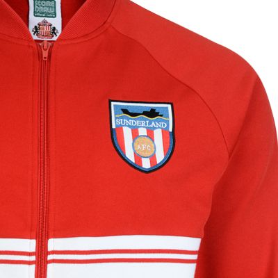 sunderland retro tracksuit top