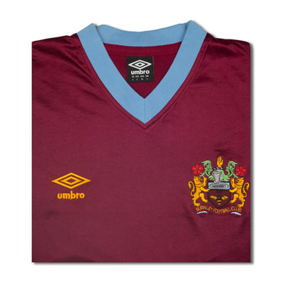 Burnley 1980-81 Camiseta Fútbol Retro